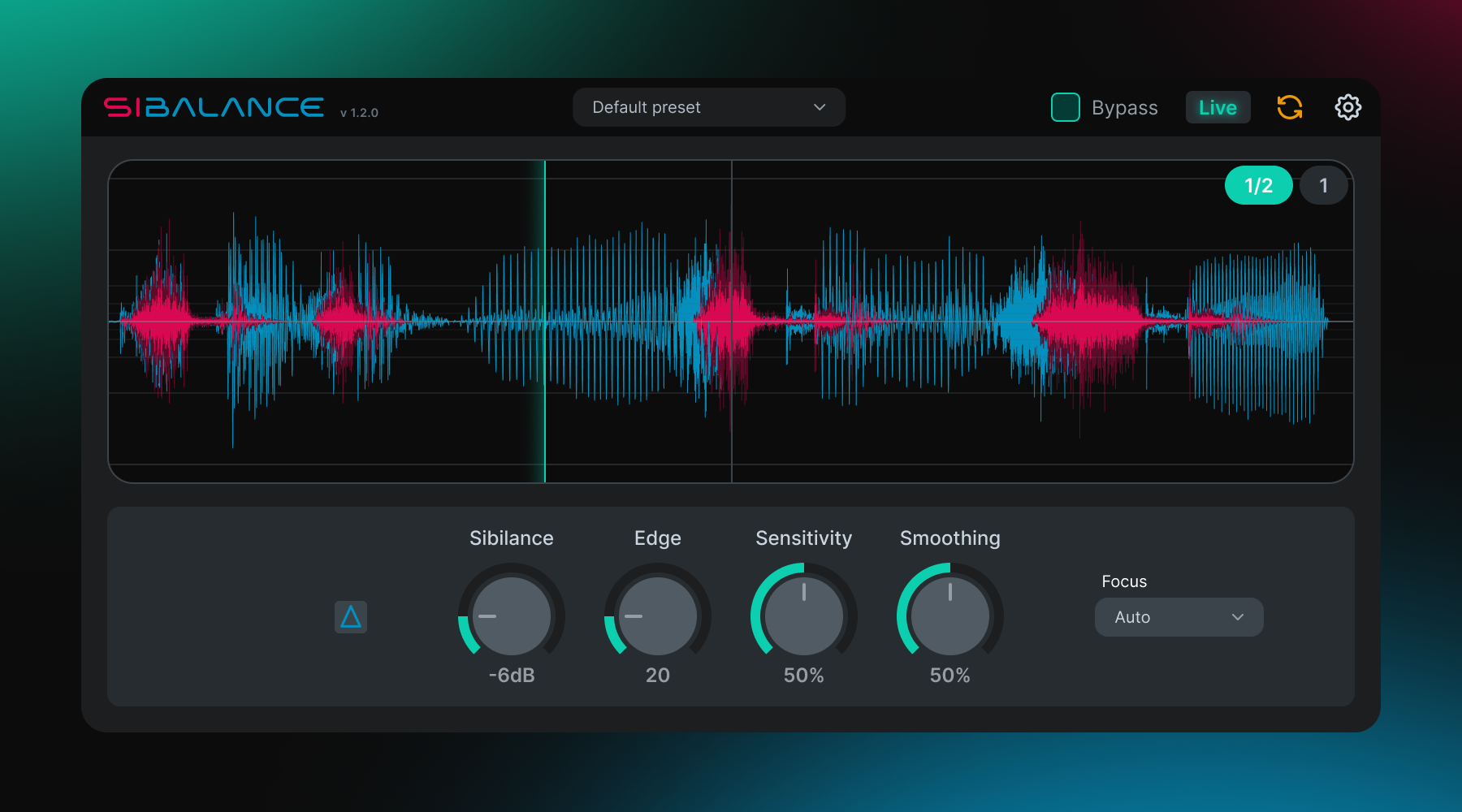 Sibalance plugin interface